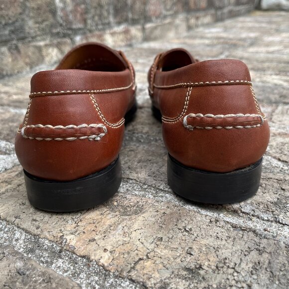 Foster Rainey Country Tassel Loafers Brown Leather Slip On Men\'s Size 8 M main image 9